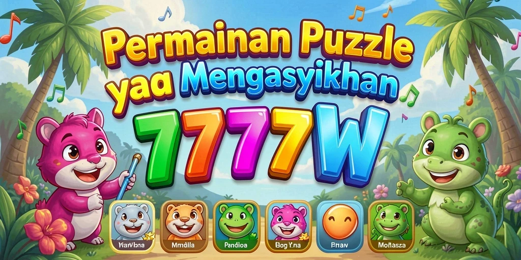 Tampilan gameplay seru dan menantang di 7777W.