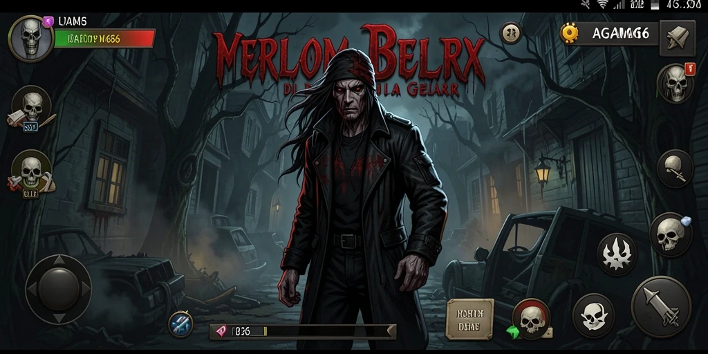 Gameplay menegangkan AGAM66 dengan suasana Horror yang mencekam.