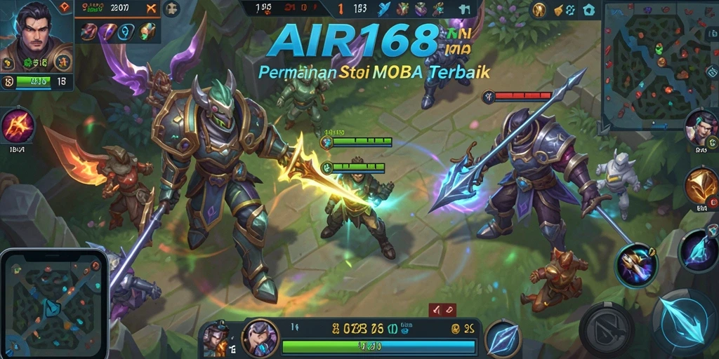 Tampilan gameplay yang seru dan menegangkan di AIR168.