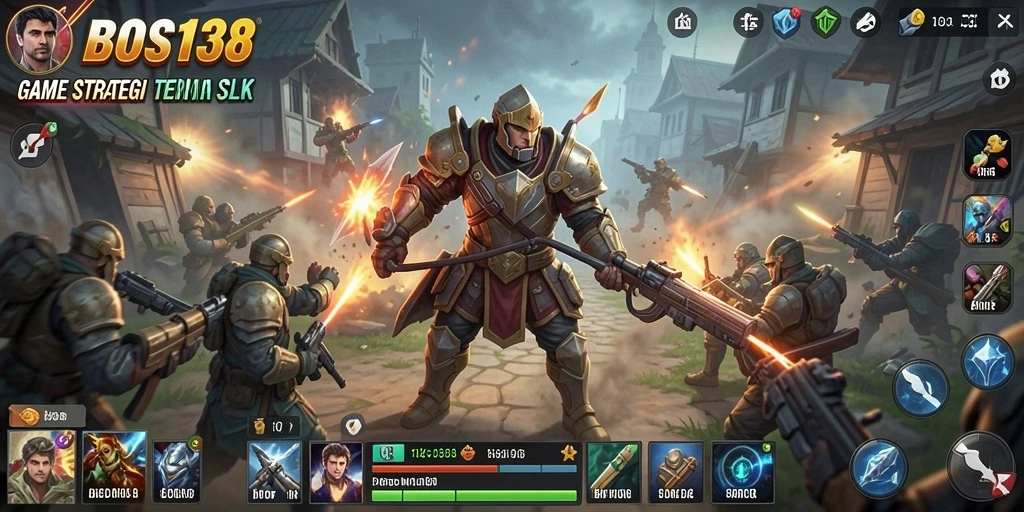 Gameplay BOS138 menampilkan pertarungan strategis yang mendebarkan.