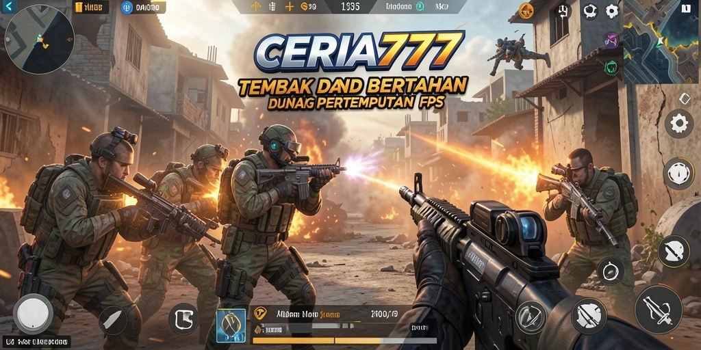 Tampilan seru dalam pertempuran intens di CERIA777.