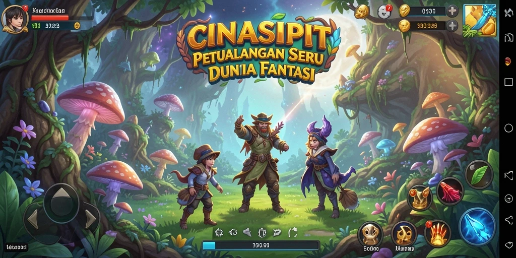 Menampilkan gameplay seru dari CINASIPIT dalam petualangan menegangkan.