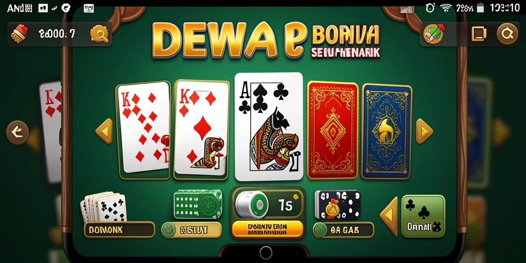 Tampilan gameplay yang seru dan menantang di DEWAPG.