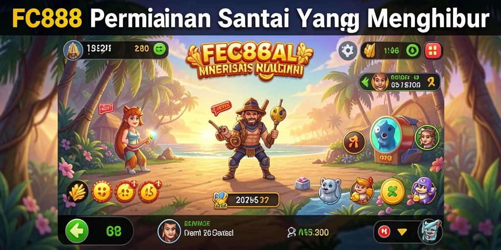 Tampilan gameplay menarik dari FC888 yang menyenangkan dan mudah dimainkan.