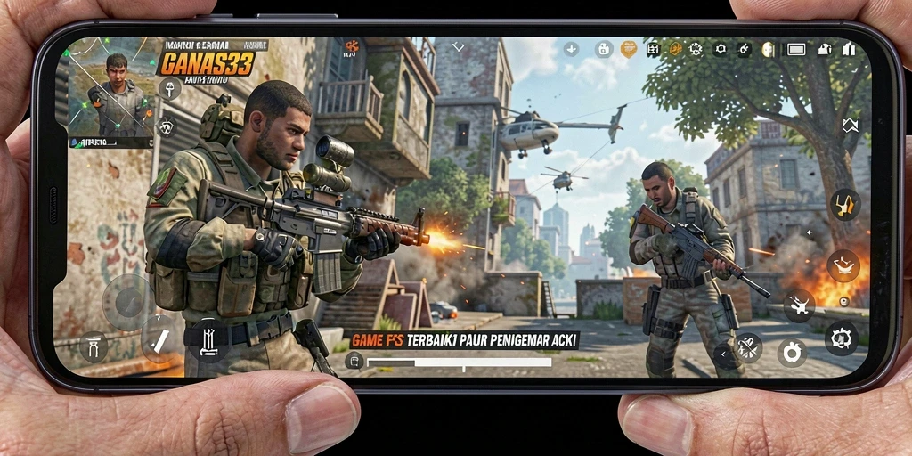 Tampilan seru dari gameplay action-packed di GANAS33.