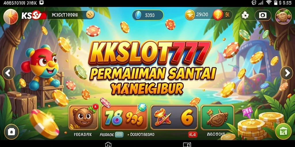 Screenshot gameplay KKSLOT777 menampilkan keseruan permainan yang menghibur.