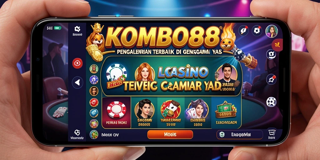 Tampilan gameplay Live Casino yang menarik dan interaktif di KOMBO88.