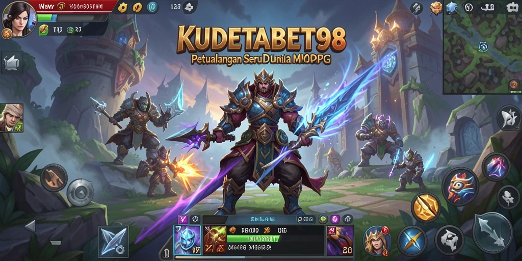 Screenshot KUDETABET98 menampilkan aksi seru dalam petualangan MMORPG.