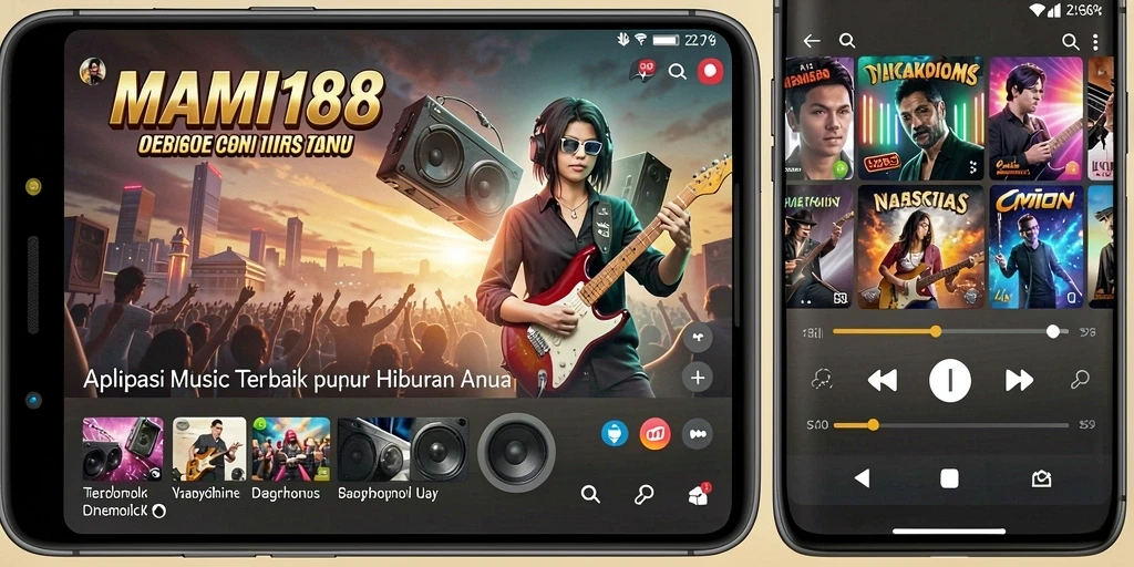 Tampilan menarik dari gameplay MAMI188 dengan fitur karaoke.