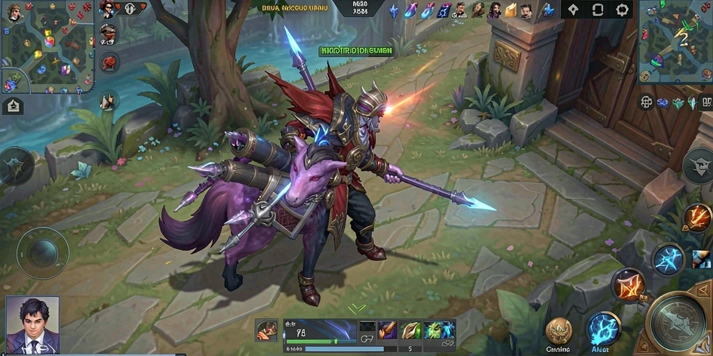 Tampilan gameplay MLBB8 yang menarik dan menghibur.