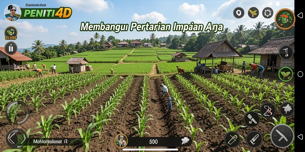 Pengalaman seru bertani dan mengelola lahan di PENITI4D.