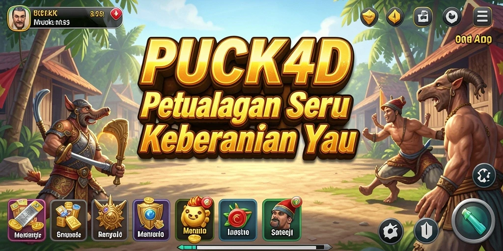 Screenshot gameplay PUCUK4D menampilkan momen mendebarkan dalam petualangan epik.