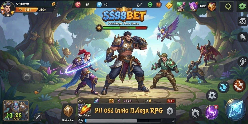 Tampilan menarik dari permainan RPG SS88BET dengan grafis yang menawan.