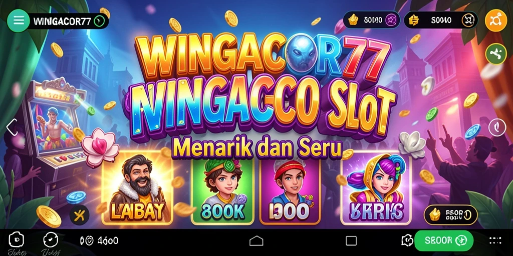 Tangkap momen seru bermain Slot di WINGACOR77.